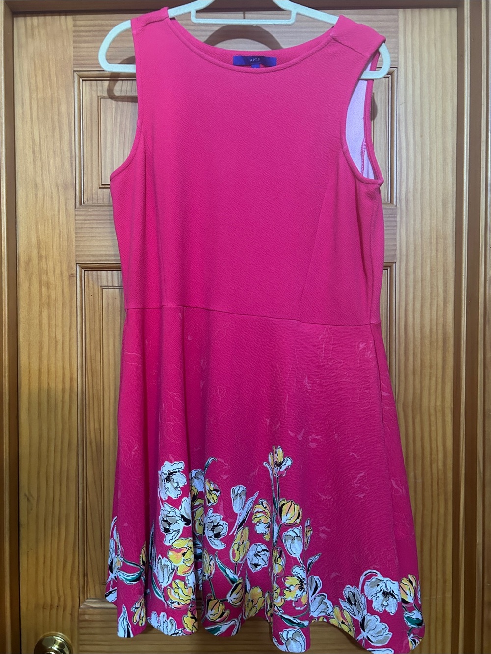 Apt. 9 Pink Floral Midi Dress